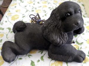 000750 A.N. Brooks Cocker Spaniel Lamp 000750 A.N. Brooks Cocker Spaniel Lamp