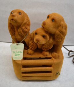 001000 A.N. Brooks Cocker Spaniel Lamp 2011 $14.29 2012 $35.00 001000 A.N. Brooks Cocker Spaniel Lamp 2011 $14.29 2012 $35.00