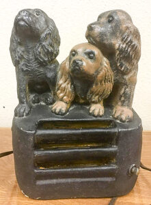 001250 A.N. Brooks Cocker Spaniels Lamp 001250 A.N. Brooks Cocker Spaniels Lamp