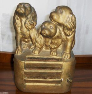 001500 A.N. Brooks Cocker Spaniels Gold Lamp 2011 $29.99 001500 A.N. Brooks Cocker Spaniels Gold Lamp 2011 $29.99